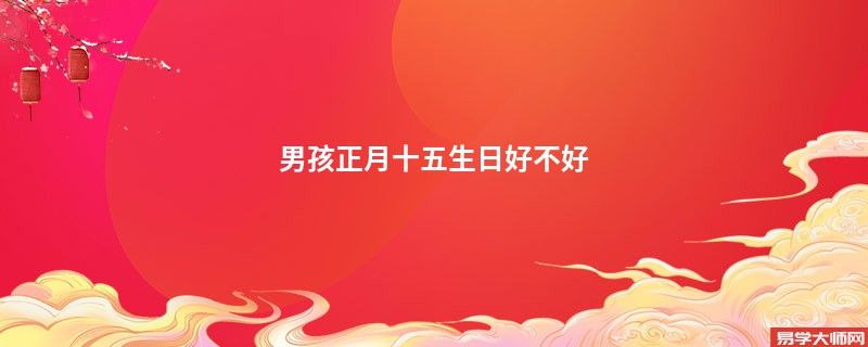 专题图片:男孩正月十五生日好不好